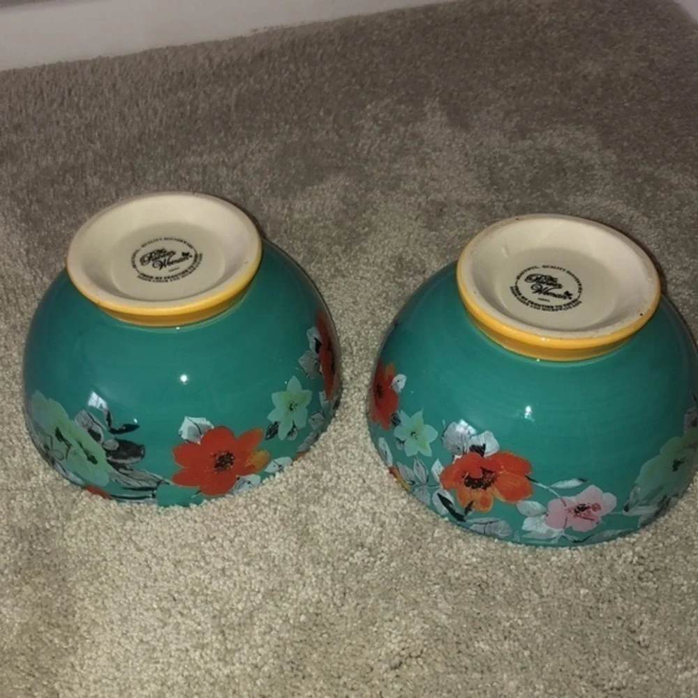 The Pioneer Woman Cereal Bowl Set‎ (2) Floral